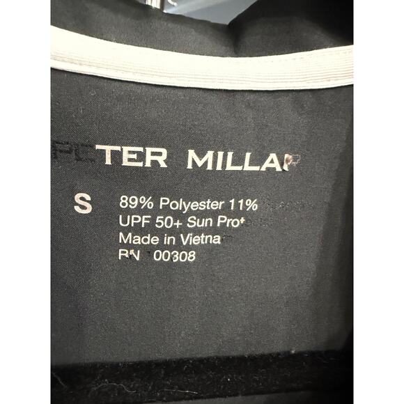 Peter Millar Carner Sleeveless Sport Dress Crown Sport Black Sz S - Picture 11 of 13